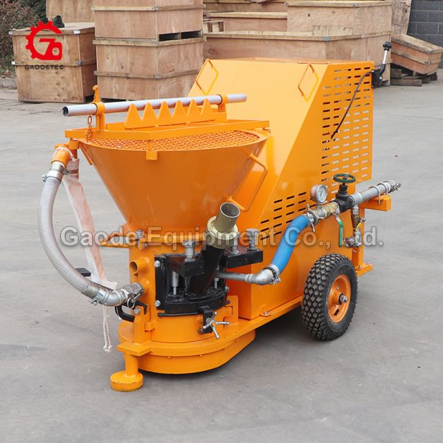 GAODETEC GZ-6DR/RD Reliable Refractory Gunite Machine For Fire Wall Installation
